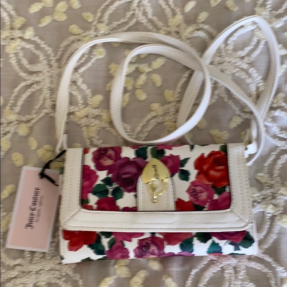 Juicy Couture floral purse